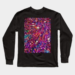 Galaxy of Leaves Psychedelic Long Sleeve T-Shirt